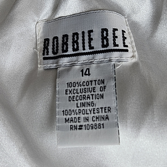 Robbie Bee Women Striking White Sundress Size 14 - Picture 6 of 15